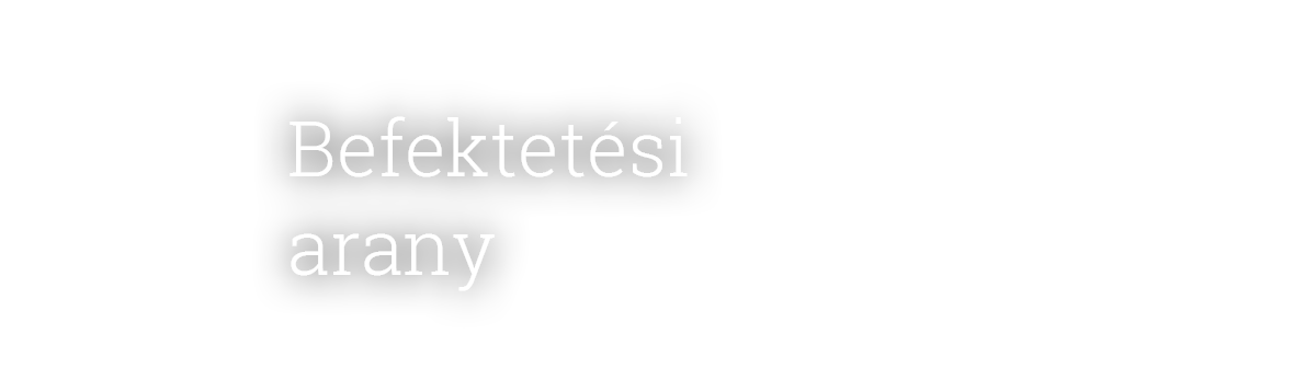 Befektetési arany